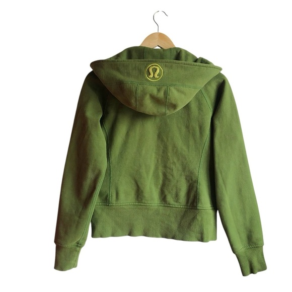 Lululemon Scuba Hoodie Size 8 Green - Picture 7 of 12